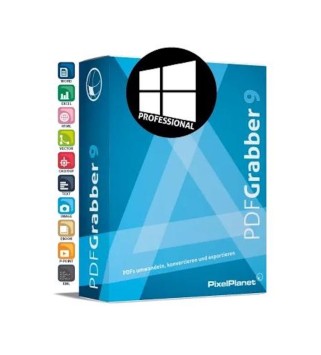 PixelPlanet PdfGrabber 9 Professional Network Licence Lifetime / 2 Users Key GLOBAL